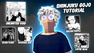 Thumbnail: HOW TO MAKE SHINJUKU GOJO IN TABS *MODS* | Totally Accurate Battle Simulator