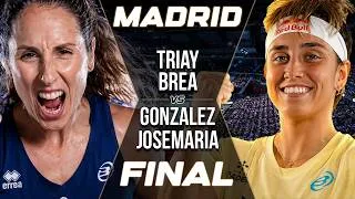 Thumbnail: TRIAY & BREA VS GONZALEZ & JOSEMARIA - FINAL MADRID PREMIERPADEL | HIGHLIGHTS