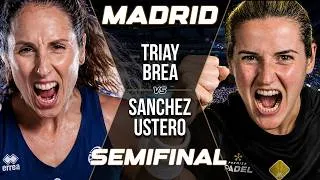 Thumbnail: 🔥🔥 TRIAY & BREA VS SANCHEZ & USTERO - SEMIFINAL MADRID PREMIERPADEL | HIGHLIGHTS 🔥🔥