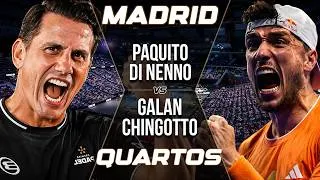 Thumbnail: MERAVIGLIA - PAQUITO & DI NENNO VS GALAN & CHINGOTTO - OCATAVOS MADRID PREMIER PèADEL | HIGHLIGHTS
