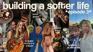 Thumbnail: building a softer life (ep. 3) 🎡🦋☀️ wieder intuitiv essen, solo date, bikini haul