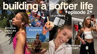 Thumbnail: building a softer life (ep. 2) 💘🧸📖  langsamer leben, zusammen wohnen & neue routinen