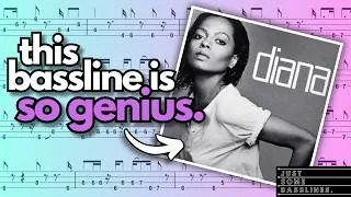 Thumbnail: Man, this bassline is SO FREAKIN' COOL | Diana Ross - My Old Piano (Bass Cover + Tabs)