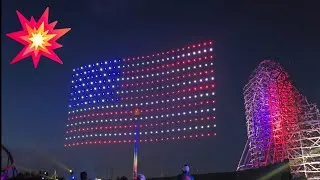 Thumbnail: Busch Gardens Wild Skies Drone Show and Fireworks! 