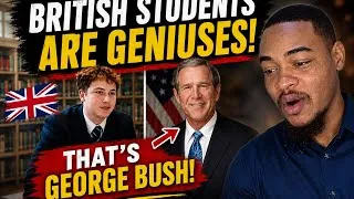 Thumbnail: AMERICAN REACTS to What British Highschoolers Know About the USA