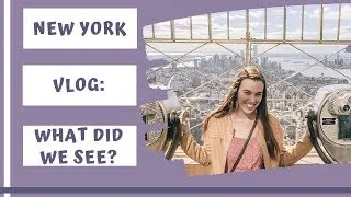Thumbnail: NEW YORK CITY TRAVEL VLOG  / 4 DAYS ITINERARY: TOP OF THE ROCK, EMPIRE STATE, BROOKLYN BRIDGE