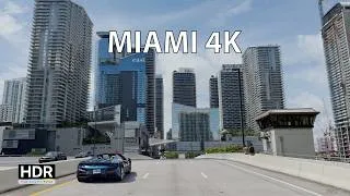 Thumbnail: Miami Drive - Billionaire Bunker, Miami Beach, Downtown Miami - 4K 60FPS HDR