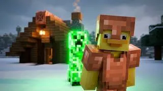 Thumbnail: Surviving Creeper Attacks in My Forever World | Ep. 2