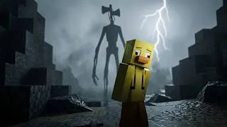 Thumbnail: Trapped on SIREN HEAD Island in Minecraft