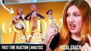Thumbnail: this chorus is INSANE for real though |Vocal Coach Reaction/Analysis of "GOLDEN" K Pop Demon Hunters
