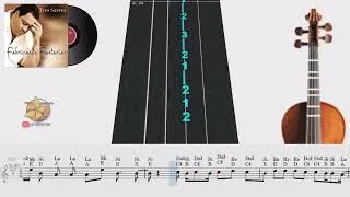 Thumbnail: Tito Nieves - Fabricando Fantasías 🎶 (DEMO)| Violín 🎻 Play Along | TUTORIAL | TABLATURA