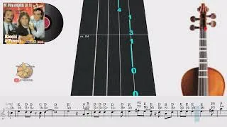 Thumbnail: 🎻𝄞 Ricchi E Poveri - M'innamoro di te ❤️ 🎶 | Violín 🎻 Play Along | TUTORIAL | TABLATURA