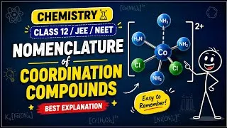 Thumbnail: Class 12 Chemistry | Nomenclature of Coordination Compounds | JEE, NEET & Boards | Best Explanation