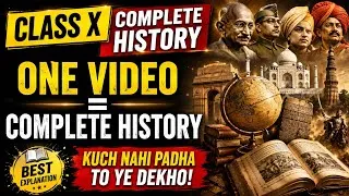 Thumbnail: Class 10 Complete History One Shot | Full NCERT Revision in One Video #socialscience 