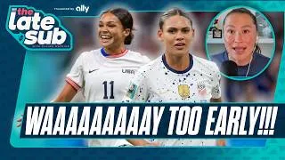 Thumbnail: USWNT World Cup Roster DEBATE: The Players We Think Emma Hayes Picks ft. Ali Riley | The Late Sub