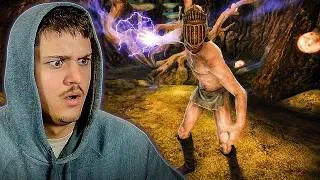 Thumbnail: What Did I Just Walk Into?! | Skyrim BLIND Playthrough (40)