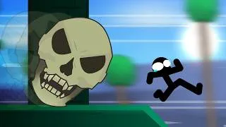 Thumbnail: Stickman vs Dungeon Guardian - Terraria Animation