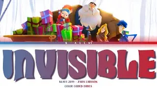 Thumbnail: Zara Larsson - 'INVISIBLE ' lyrics (Eng/Pt-Br) by K-ALLny