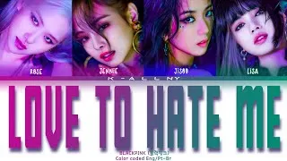 Thumbnail: BLACKPINK (블랙핑크) - 'LOVE TO HATE ME ' lyrics (Eng/Pt-Br) by K-ALLny