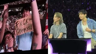 Thumbnail: BTS New Jersey Concert FULL FANCAM | ARMY's Message to the GRAMMYs 2026