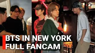 Thumbnail: BTS OT7 Together in New York FULL FANCAM Jin, SUGA, RM, j-hope, Jimin, V, Jungkook