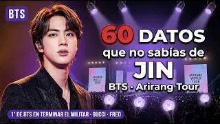 Thumbnail: 60 Datos que NO SABIAS de JIN de BTS