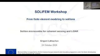 Thumbnail: From FEM to Solitons part 4.3: Soliton Microcombs for Coherent Sensing and LiDAR
