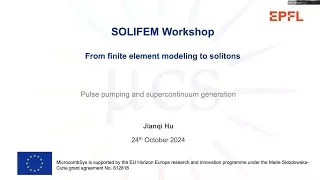 Thumbnail: From FEM to Solitons part 4.2: Pulse Pumping and Supercontinuum Generation