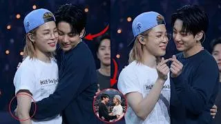 Thumbnail: ARMY Goes Wild! Jungkook Almost Kisses Jimin at BTS's Chicago Concert (Day 1) – A Romantic Moment
