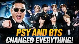 Thumbnail: PSY Changed K-Pop Forever! The Hidden Role of BTS Members Who Rewrote Korean Music History