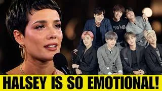Thumbnail: Touched! Halsey's Sincere Praise for BTS Members Has Netizens Excited