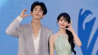 Thumbnail: 🔴 FULL FANCAM! Zhang Linghe & Tian Xiwei Look Sweet at the Yilian Event—Fans Go Wild!