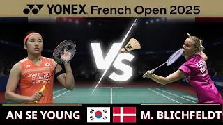 Thumbnail: [2025 프랑스 오픈] 안세영 vs 미아 블리치펠트 | 여자 단식 16강 하이라이트 | French Open R16