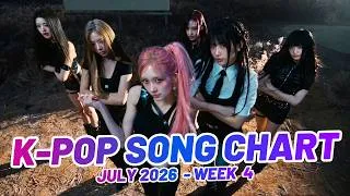 Thumbnail: K-POP SONG CHART | JULY 2026 (WEEK 4)