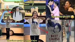 Thumbnail: Not Eunjin proudly flexing her “Best Couple” shirt with Seo Kangjoon😂 Her desire never ends.
