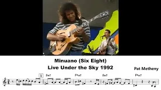 Thumbnail: Pat Metheny - Minuano (Six Eight)  Live Under the Sky 1992 Transcription