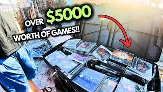 Thumbnail: JUST SCORED A LITERAL TREASURE CHEST FULL OF RARE GAMES?!?