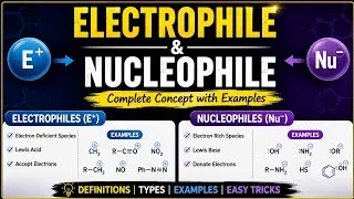 Thumbnail: Electrophiles and nucleophiles l Organic chemistry l
