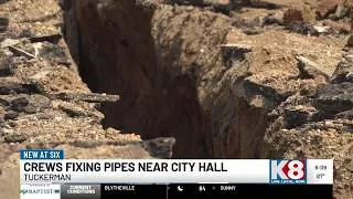 Thumbnail: Pipe collapsed near Tuckerman playground