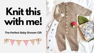 Thumbnail: How to Knit a Newborn Romper // Full Playsuit Tutorial!