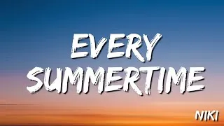 Thumbnail: NIKI -  Every Summertime  (Lyrics)