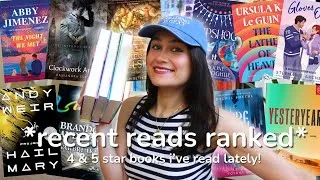 Thumbnail: the BEST books i’ve read recently! 🥇📖 ranking my recent 4 & 5 star reads (reading wrap up part 2) 