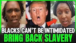Thumbnail: White AMERICA in Panic As TRUMP'S Secret Plan to Scare Blacks With Slavery & "Black Jobs" Fails big