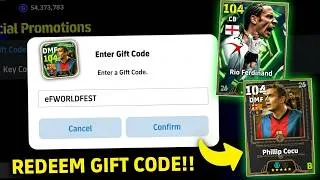 Thumbnail: New eFootball 2026 Gift Code LEAKED? 😱 eFootball 2026™ 😍