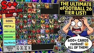 Thumbnail: I Ranked ALL 600+ Epic, Big Time & Show Time Cards in eFootball 2026 Mobile in 45 MINS!!