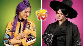Thumbnail: Kids Adopted By Jinu, Ruby - Extreme KPop Demon Hunter Makeove