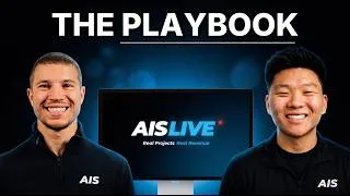 Thumbnail: I Spoke at AIS Live (How I Run My AI Agency)
