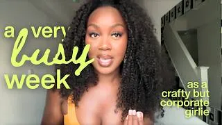 Thumbnail: a *very* productive week in my life! custom orders, crochet, events, london life + more
