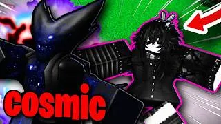 Thumbnail: THE MOST TOXIC PLAYERS I'VE COOKED AS COSMIC GAROU..💀 | The Strongest Battlegrounds