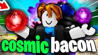 Thumbnail: BACON COSMIC GAROU NUKES THE ENTIRE SERVER..💀 | The Strongest Battlegrounds